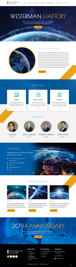 Web Design by pb for Inherent, Inc. | Design: #30093093