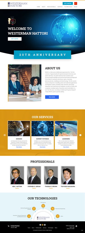 Web Design by pb for Inherent, Inc. | Design: #30100173