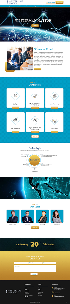 Web Design by pb for Inherent, Inc. | Design: #30100175