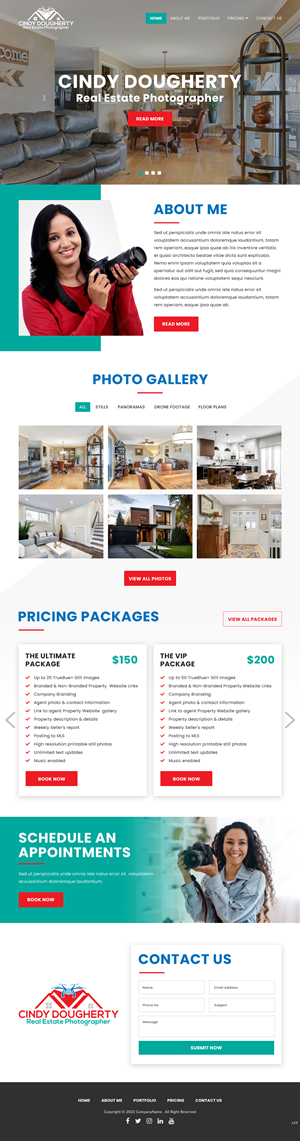 Web Design by pb for this project | Design: #30069907