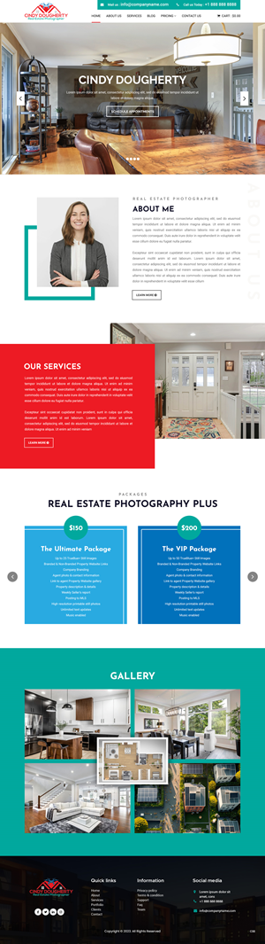 Web Design by pb for this project | Design: #30075539