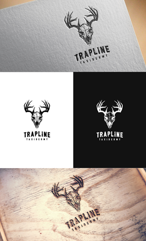 Logo Design by GLDesigns for Trapline Taxidermy SC | Design: #30068887