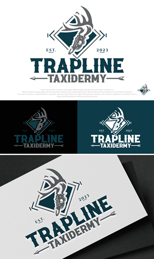 Logo Design by DesignLima for Trapline Taxidermy SC | Design: #30067328