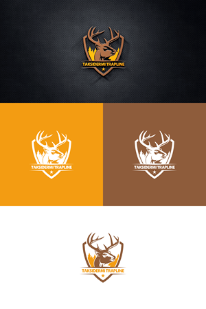 Logo Design by Gambar Drips for Trapline Taxidermy SC | Design #30066884