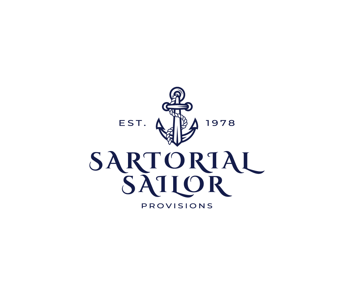 Diseño de Logo por FLoc! Studio para Sartorial Sailor Provisions | Diseño #30115547