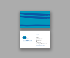Business Card Design by Andrés Sebastián for LegalStream Australia Pty Ltd | Design #30068614