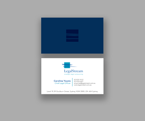 Business Card Design by Andrés Sebastián for LegalStream Australia Pty Ltd | Design: #30069360