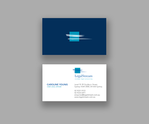 Business Card Design by Andrés Sebastián for LegalStream Australia Pty Ltd | Design: #30069818