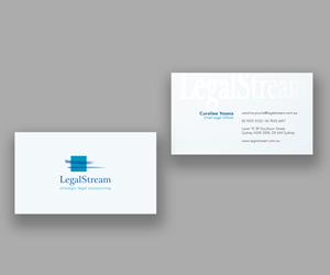Business Card Design by Andrés Sebastián for LegalStream Australia Pty Ltd | Design: #30070209