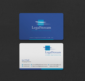 Business Card Design by INDIAN_Ashok for LegalStream Australia Pty Ltd | Design: #30067177