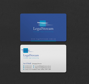 Business Card Design by INDIAN_Ashok for LegalStream Australia Pty Ltd | Design: #30067181