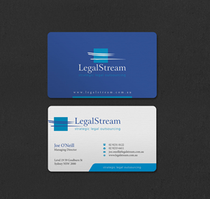 Business Card Design by INDIAN_Ashok for LegalStream Australia Pty Ltd | Design: #30067183