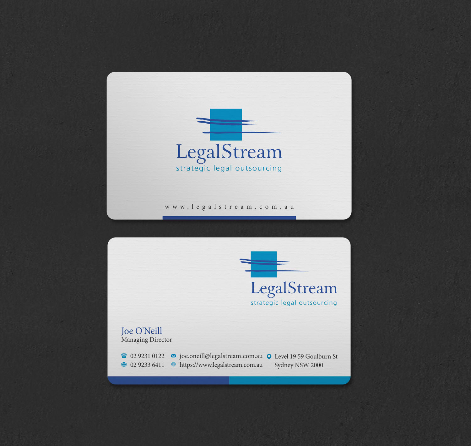 Business Card Design by INDIAN_Ashok for LegalStream Australia Pty Ltd | Design #30067184