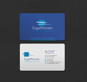 Business Card Design by INDIAN_Ashok for LegalStream Australia Pty Ltd | Design: #30067185