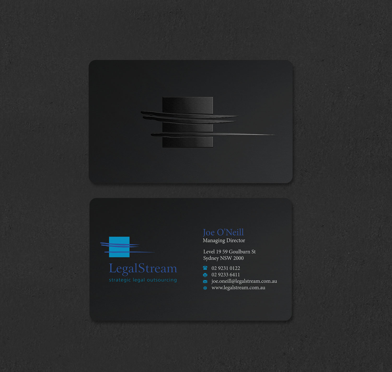 Business Card Design by INDIAN_Ashok for LegalStream Australia Pty Ltd | Design #30067193