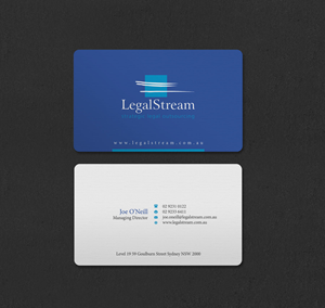 Business Card Design by INDIAN_Ashok for LegalStream Australia Pty Ltd | Design: #30067196