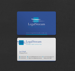 Business Card Design by INDIAN_Ashok for LegalStream Australia Pty Ltd | Design: #30067200