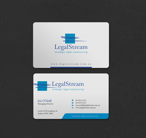 Business Card Design by INDIAN_Ashok for LegalStream Australia Pty Ltd | Design: #30067202