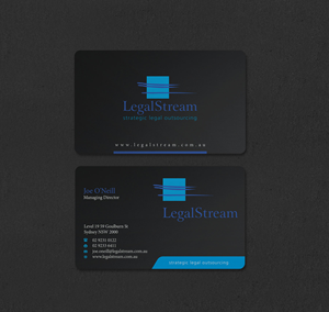 Business Card Design by INDIAN_Ashok for LegalStream Australia Pty Ltd | Design: #30067208