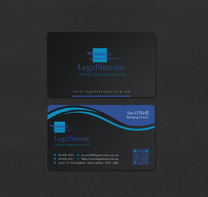 Business Card Design by INDIAN_Ashok for LegalStream Australia Pty Ltd | Design: #30067212