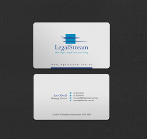 Business Card Design by INDIAN_Ashok for LegalStream Australia Pty Ltd | Design: #30067219