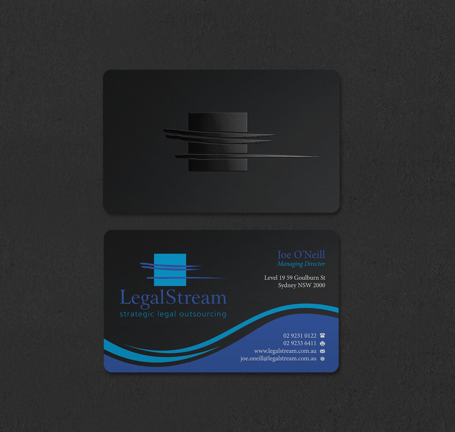Business Card Design by INDIAN_Ashok for LegalStream Australia Pty Ltd | Design #30067226