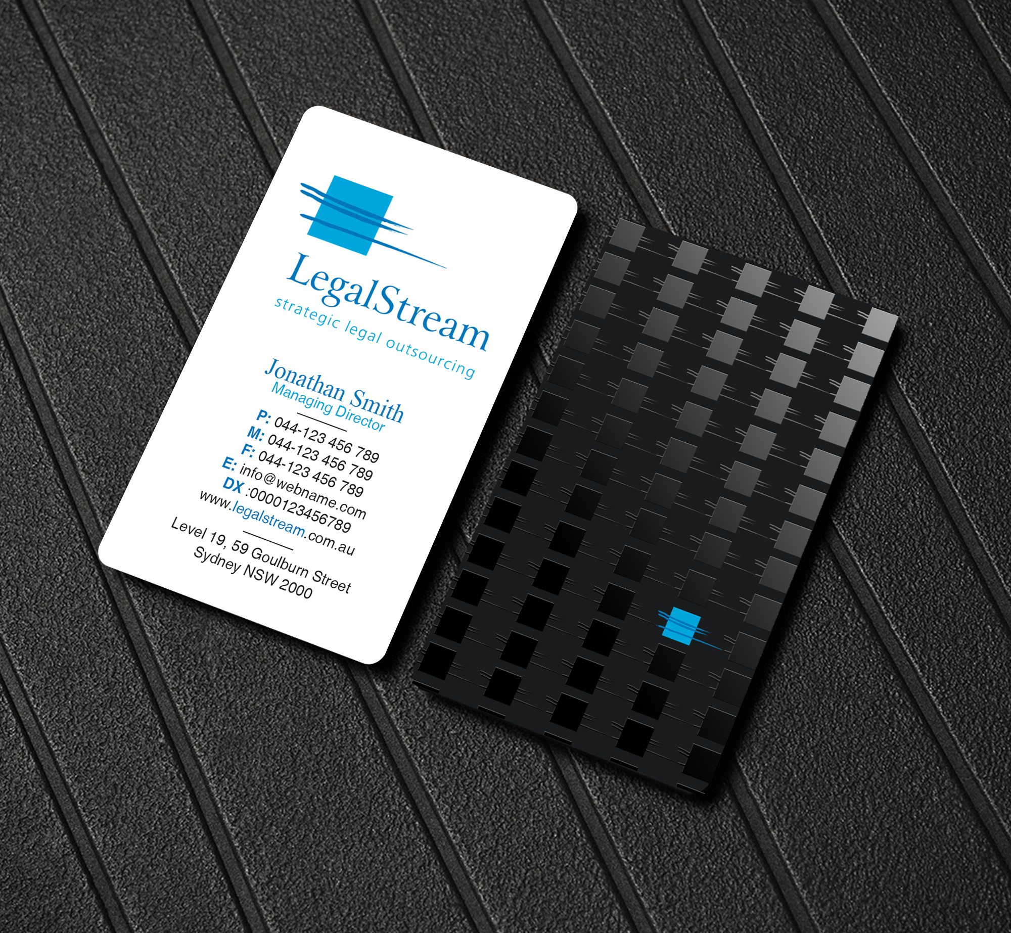 Business Card Design by Creations Box 2015 for LegalStream Australia Pty Ltd | Design #30071596