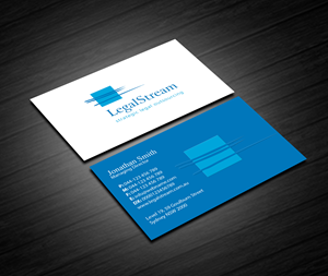 Business Card Design by Creations Box 2015 for LegalStream Australia Pty Ltd | Design: #30075635
