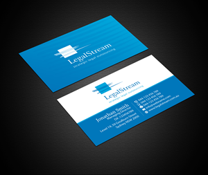 Business Card Design by Creations Box 2015 for LegalStream Australia Pty Ltd | Design: #30075663