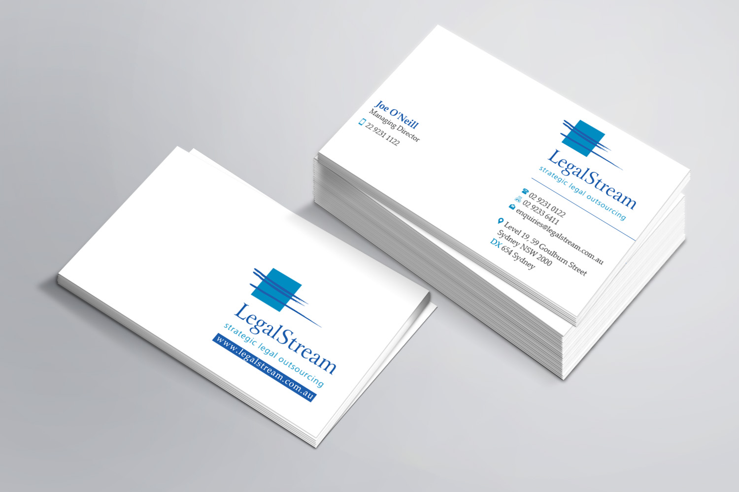 Business Card Design by Magic of Art for LegalStream Australia Pty Ltd | Design #30066634