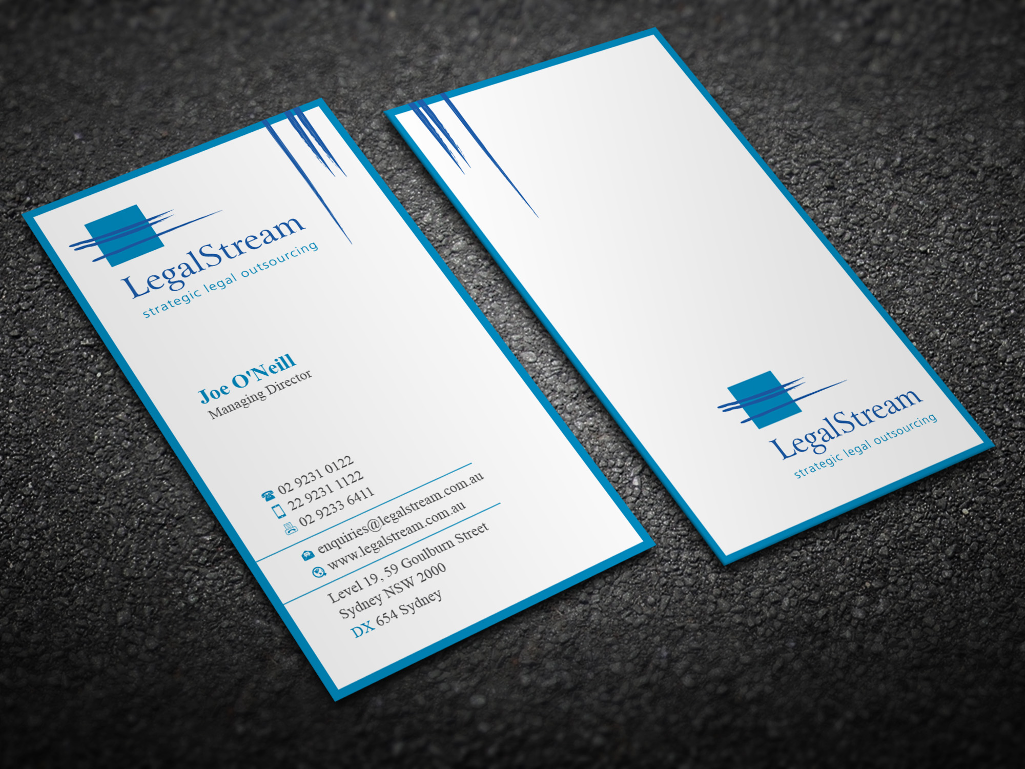 Business Card Design by Magic of Art for LegalStream Australia Pty Ltd | Design #30066638