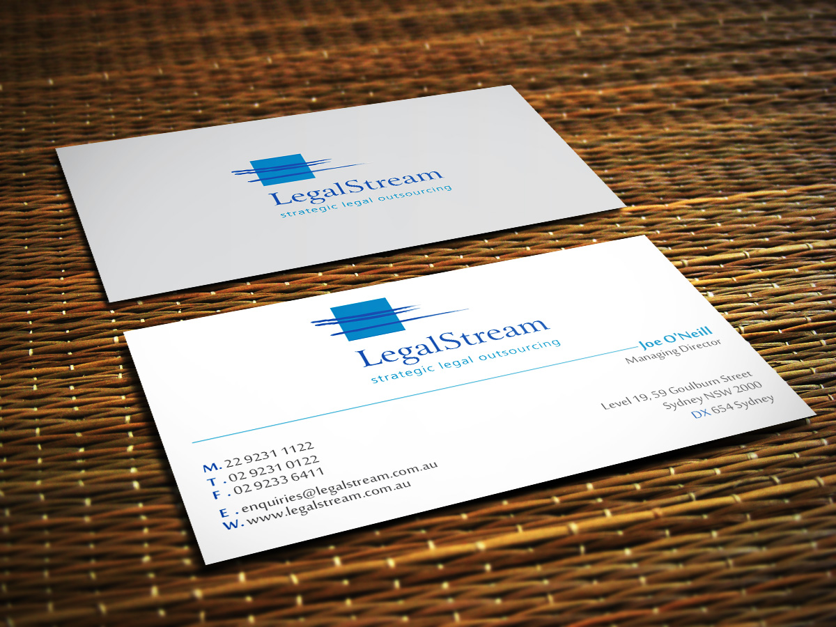 Business Card Design by Magic of Art for LegalStream Australia Pty Ltd | Design #30068312
