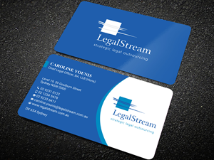Business Card Design by Uttom 2 for LegalStream Australia Pty Ltd | Design: #30066024
