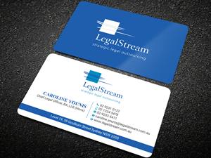 Business Card Design by Uttom 2 for LegalStream Australia Pty Ltd | Design: #30066026