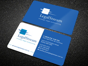 Business Card Design by Uttom 2 for LegalStream Australia Pty Ltd | Design: #30066027