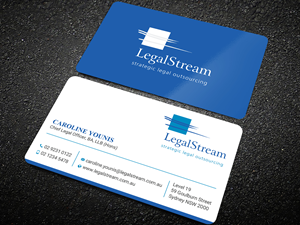 Business Card Design by Uttom 2 for LegalStream Australia Pty Ltd | Design: #30108408