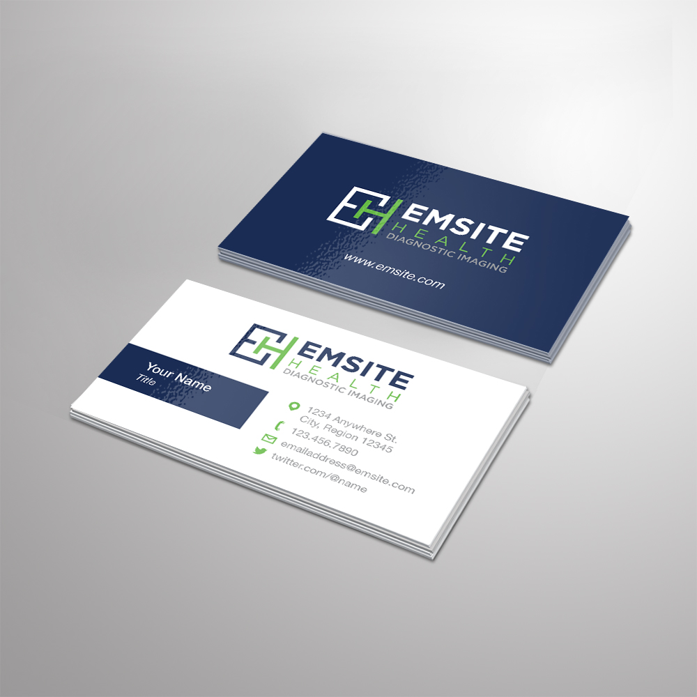 Business Card Design by Dunamis for Emsite Health | Design #30137784