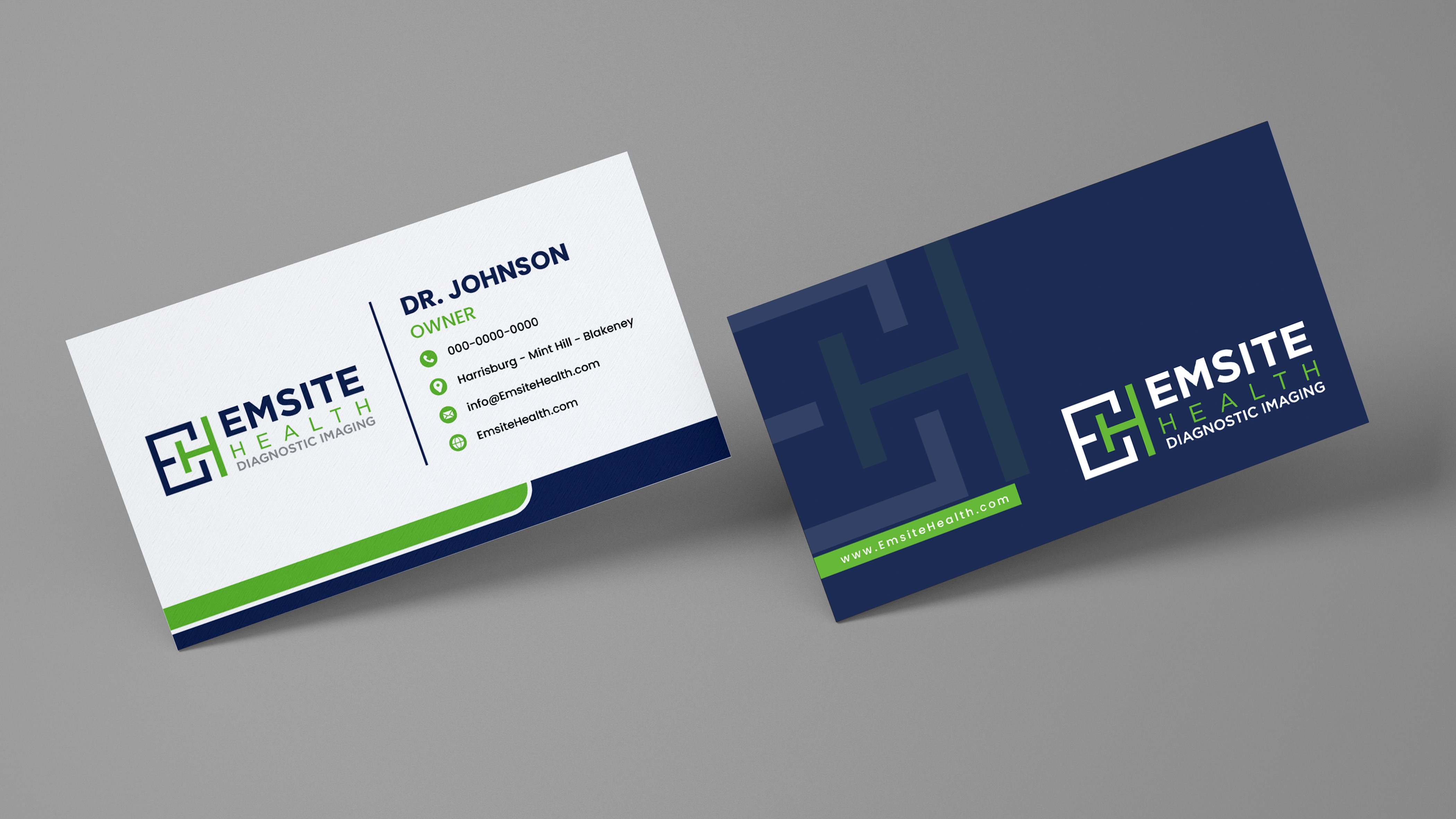Business Card Design by Design Athics for Emsite Health | Design #30113995