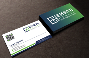 Business Card Design by Graphixpointt for Emsite Health | Design: #30129190