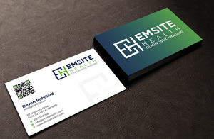 Business Card Design by Graphixpointt for Emsite Health | Design: #30129204