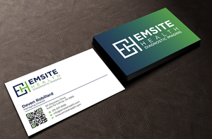 Business Card Design by Graphixpointt for Emsite Health | Design: #30129208