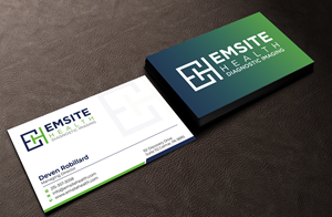Business Card Design by Graphixpointt for Emsite Health | Design: #30129212