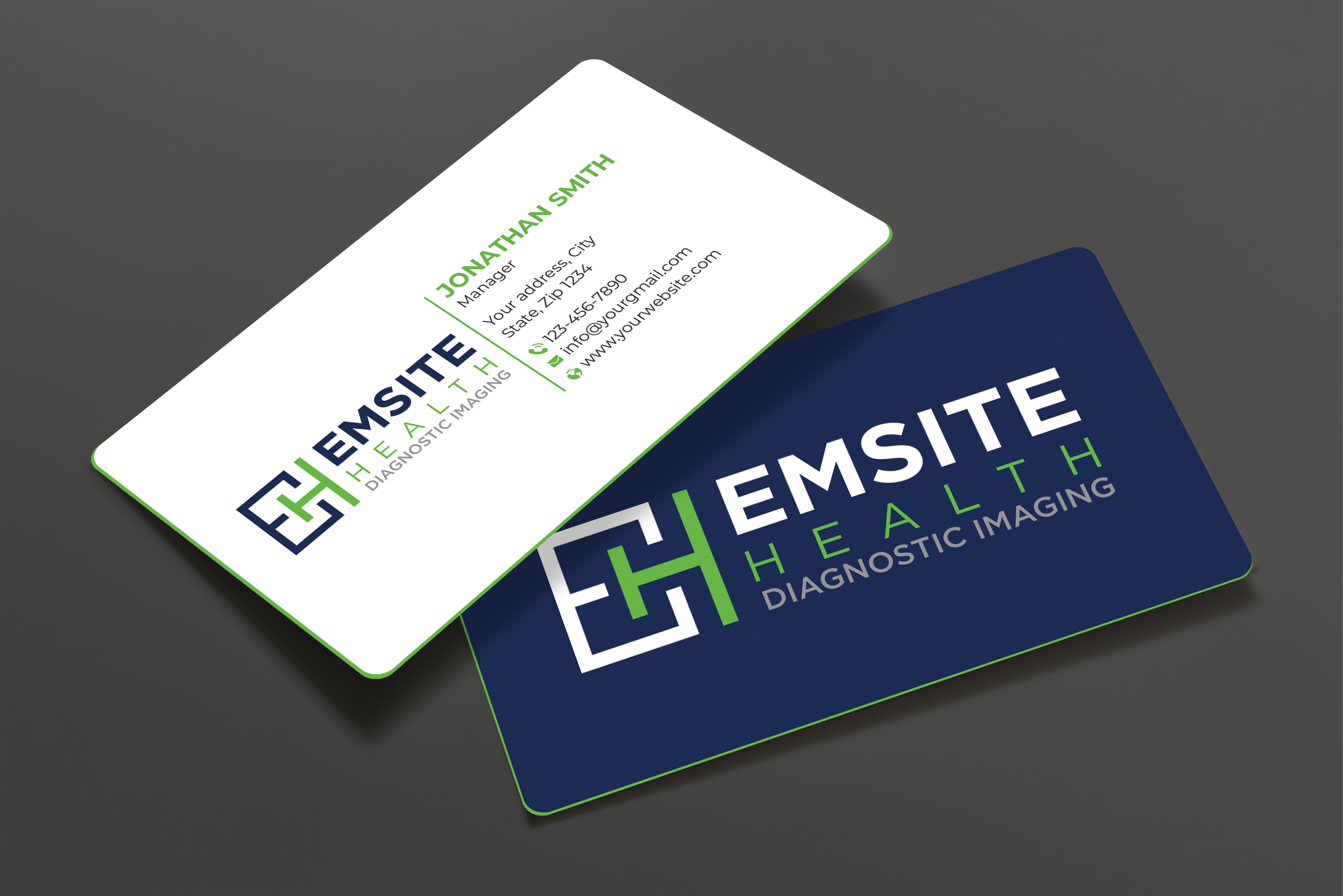 Business Card Design by Expert Bappy for Emsite Health | Design #30122569