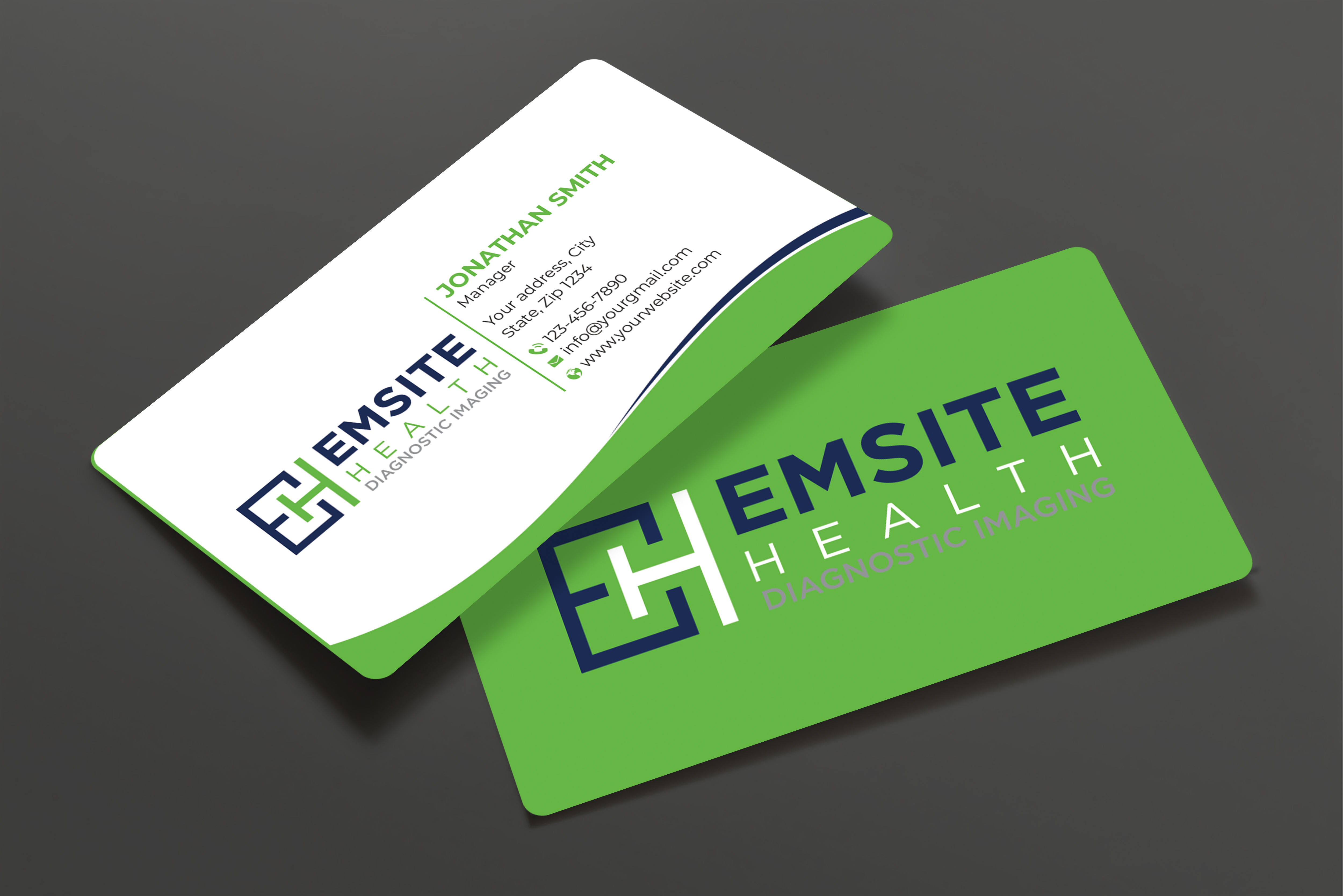 Business Card Design by Expert Bappy for Emsite Health | Design #30122697