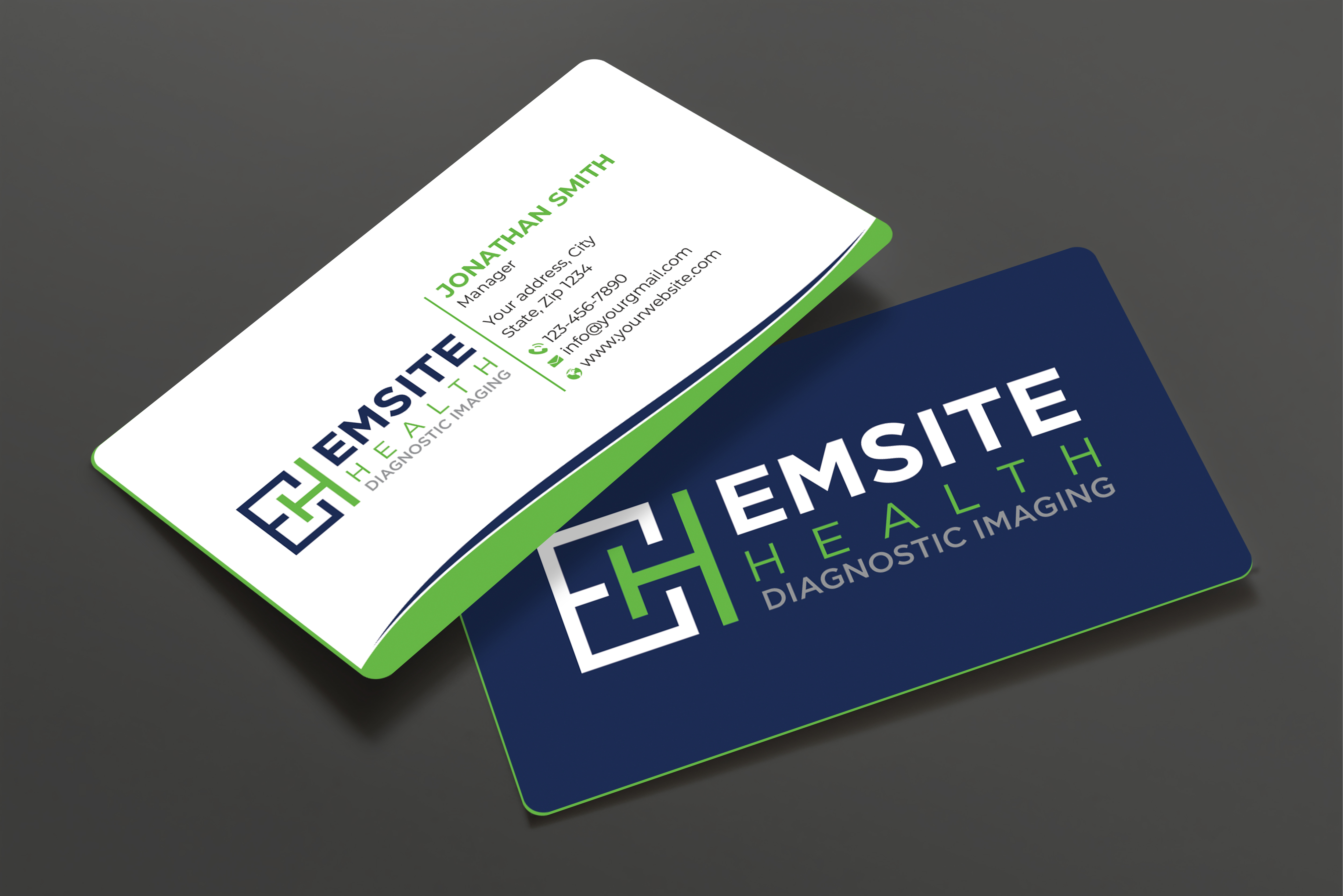Business Card Design by Expert Bappy for Emsite Health | Design #30122731