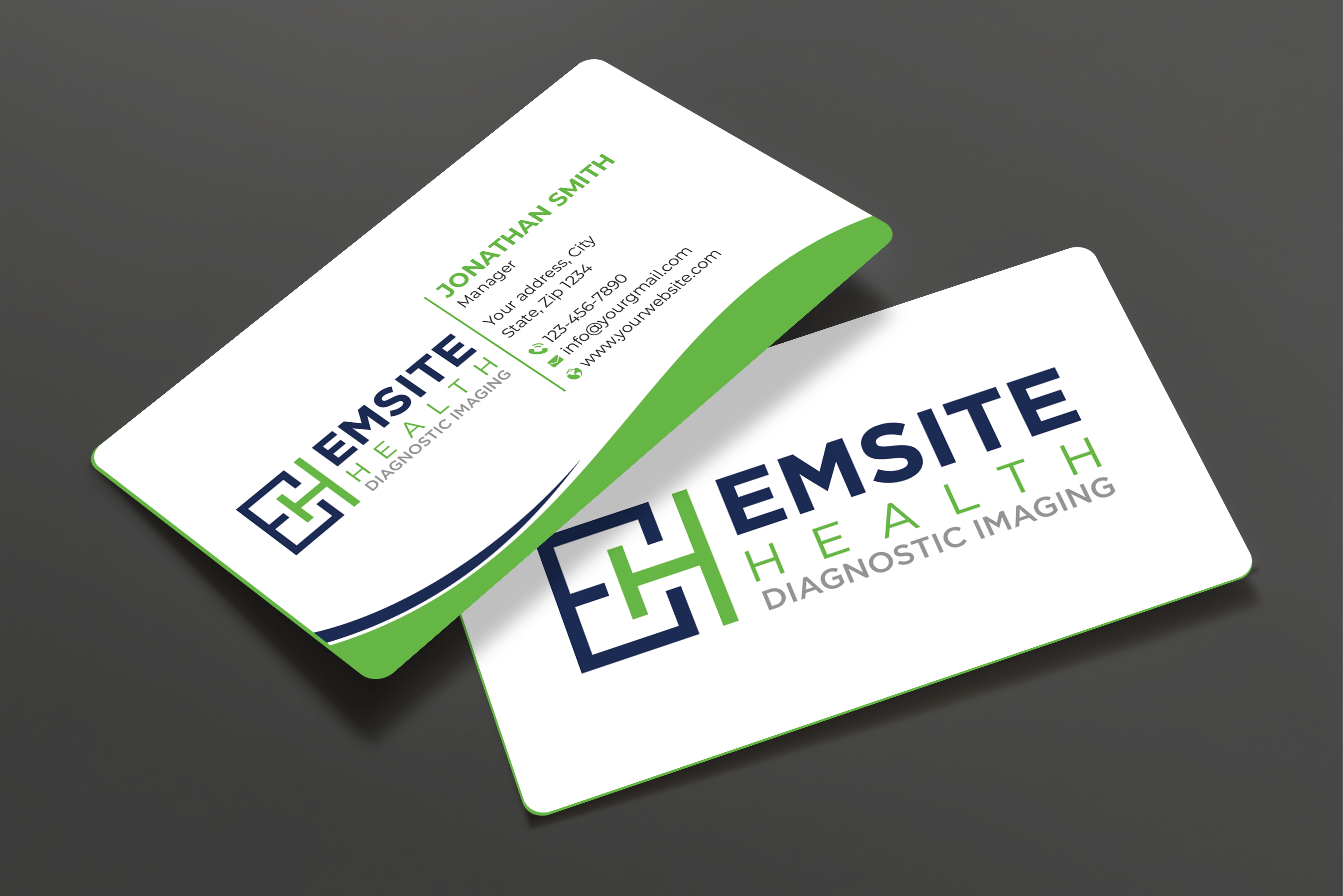 Business Card Design by Expert Bappy for Emsite Health | Design #30122737