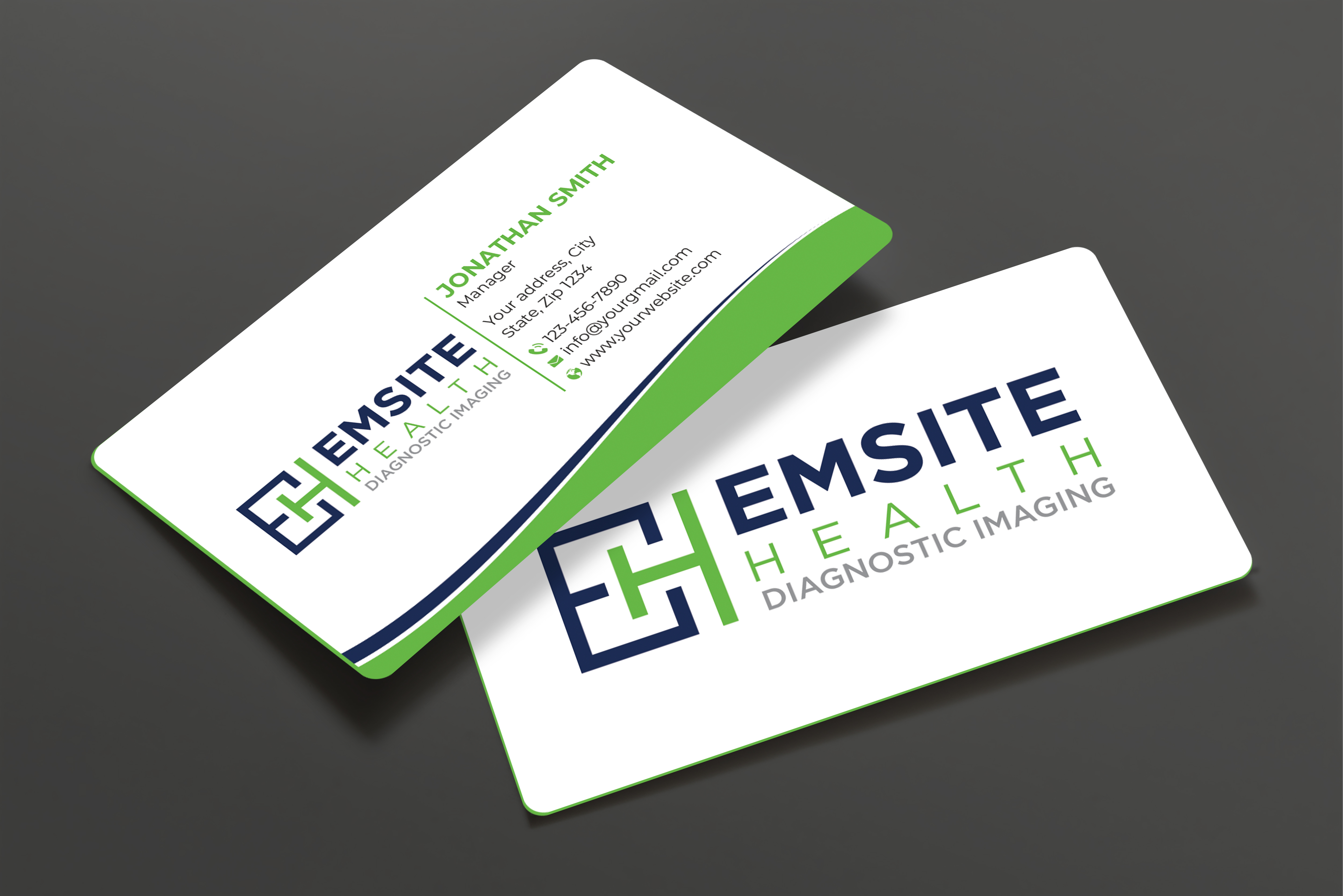 Business Card Design by Expert Bappy for Emsite Health | Design #30122757