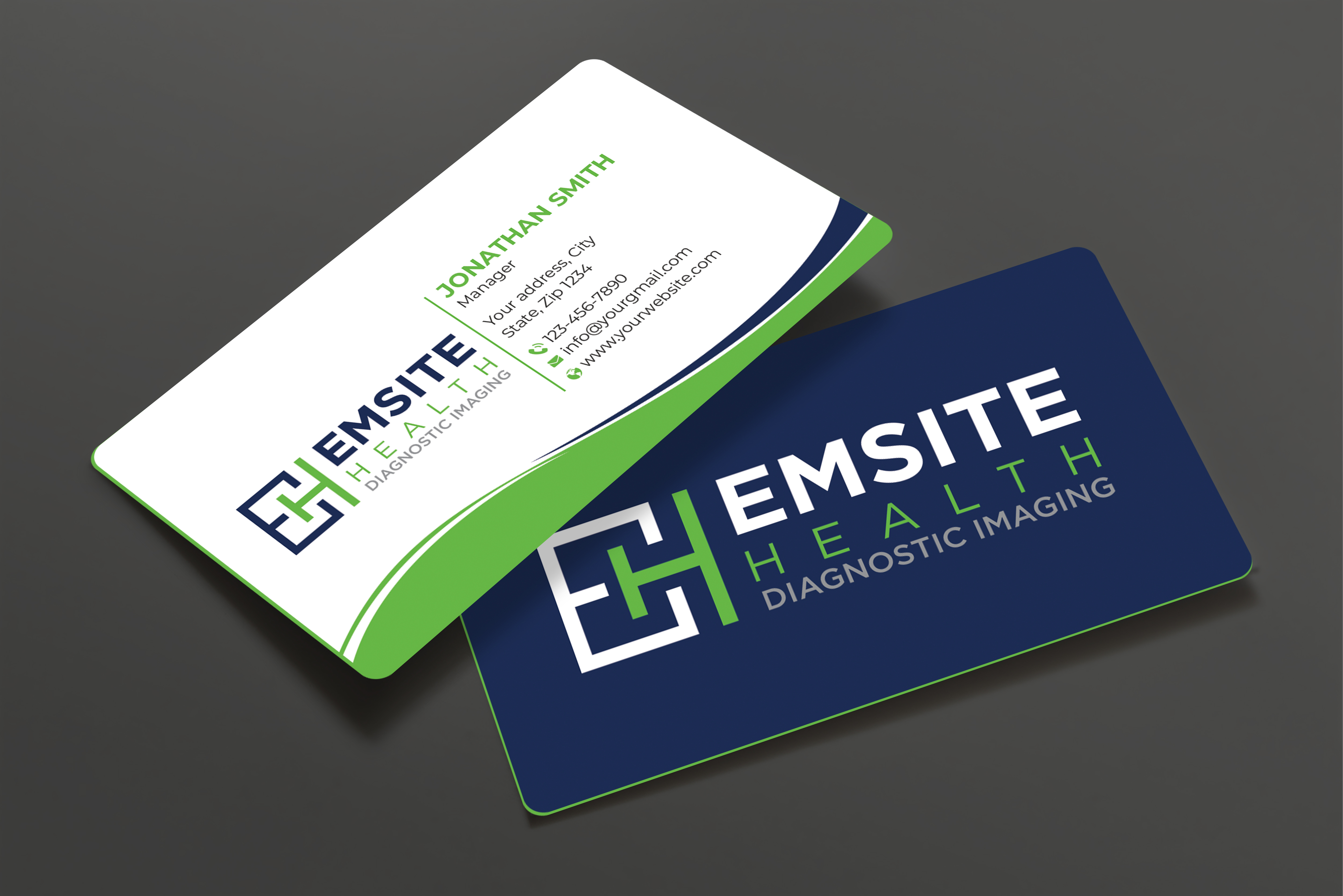 Business Card Design by Expert Bappy for Emsite Health | Design #30122770