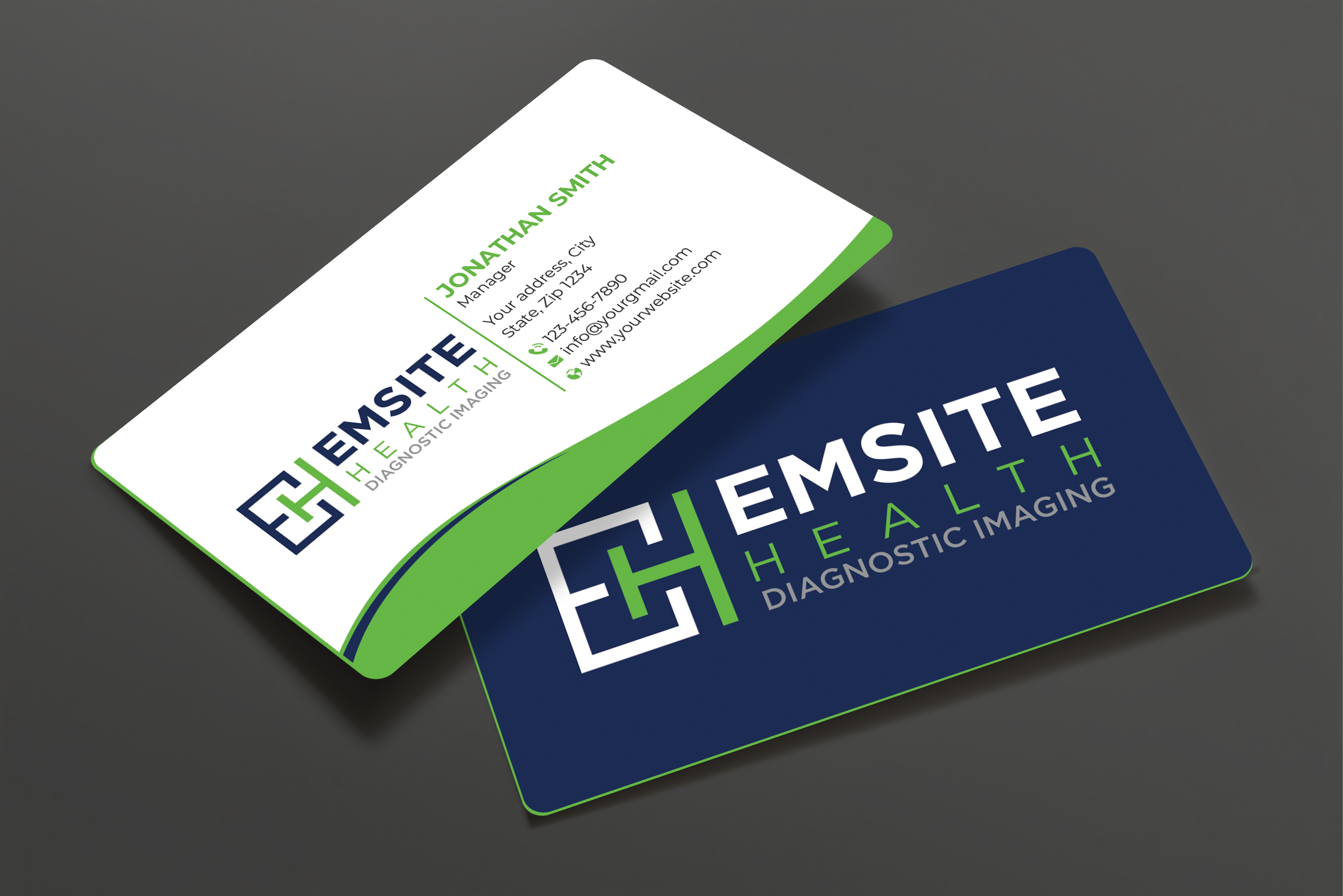 Business Card Design by Expert Bappy for Emsite Health | Design #30122806