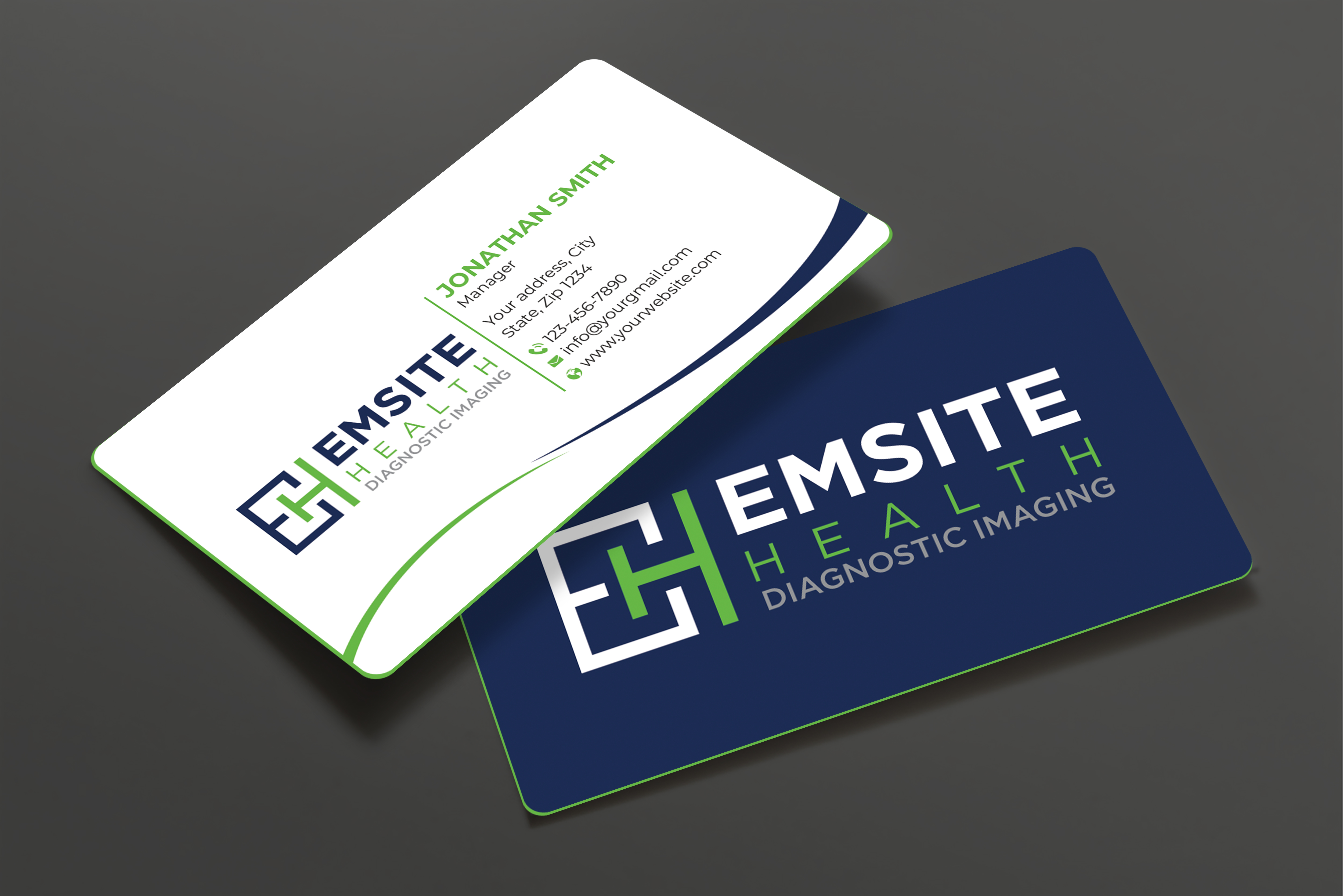 Business Card Design by Expert Bappy for Emsite Health | Design #30122811